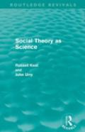 Social Theory As Science (Routledge Revivals)
