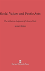 Social Values And Poetic Acts - Preview