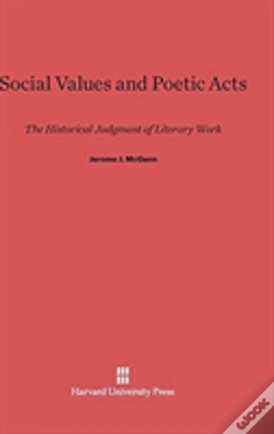 Capa do artigo Social Values And Poetic Acts