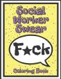 Social Worker Swear Coloring Book - Preview