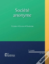 Capa do artigo Société Anonyme ; Création, Gestion, Évolution (20e Édition)