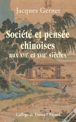 Capa do artigo Société Et Pensée En Chine Au Xvi Et Xvii Siècles