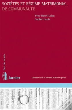 Capa do artigo Sociétés Et Régime Matrimonial De Communauté