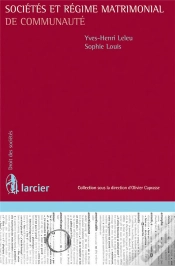 Capa do artigo Sociétés Et Régime Matrimonial De Communauté