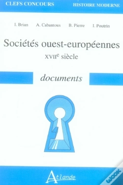 Capa do artigo Societes Ouest-Européennes Xviie - Documents