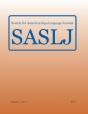 Society For American Sign Language Journal - Preview
