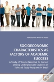 Capa do artigo Socioeconomic Characteristics As Factors