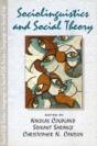Sociolinguistics And Social Theory - Preview