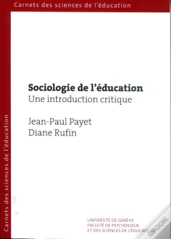 Capa do artigo Sociologie De L'Éducation : Une Introduction Critique