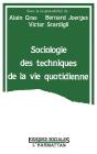 Sociologie Des Techniques De La Vie Quotidienne - Preview