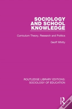 Capa do artigo Sociology And School Knowledge