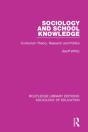 Sociology And School Knowledge - Preview
