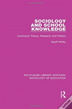Capa do artigo Sociology And School Knowledge