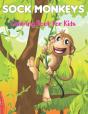 Sock Monkeys Coloring Book For Kids - Preview