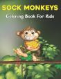 Sock Monkeys Coloring Book For Kids - Preview