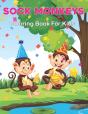 Sock Monkeys Coloring Book For Kids - Preview