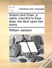 Capa do artigo Sodom And Onan, A Satire. Inscrib