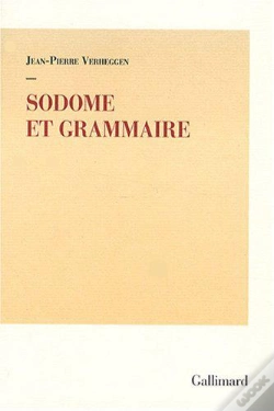 Capa do artigo Sodome Et Grammaire