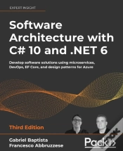Capa do artigo Software Architecture With C# 10 And .Net 6