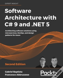 Capa do artigo Software Architecture With C# 9 And .Net 5
