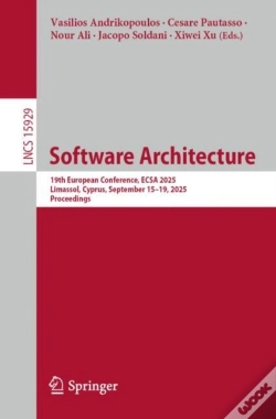 Capa do artigo Software Architecture