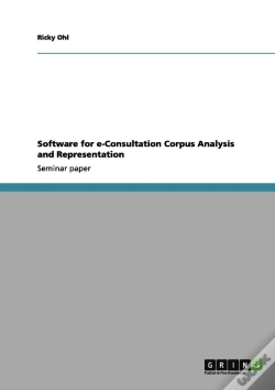 Capa do artigo Software For E-Consultation Corpus Analysis And Representation