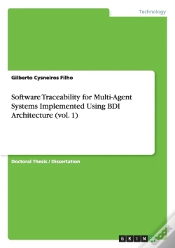 Capa do artigo Software Traceability For Multi-Agent Systems Implemented Using Bdi Architecture (Vol. 1)