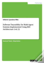 Capa do artigo Software Traceability For Multi-Agent Systems Implemented Using Bdi Architecture (Vol. 2)