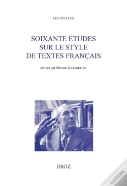 Capa do artigo Soixante Etudes Sur Le Style De Textes Francais