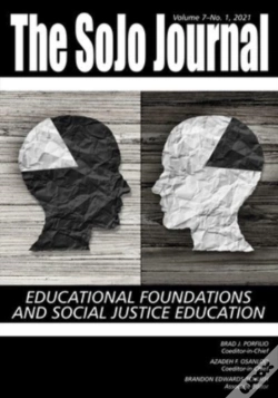 Capa do artigo Sojo Journal Vol 7 Issue 1