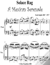 Capa do artigo Solace Rag Easy Piano Sheet Music