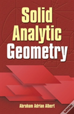Capa do artigo Solid Analytic Geometry