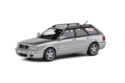 Capa do artigo Solido Audi Avant RS2 - Polar Silver 1/43 C/ caixa de Acrílico