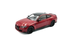 Capa do artigo Solido BMW M4 Competition - Imola Red - 2023 1/43 Scale with Acrylic Case