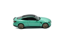 Capa do artigo Solido BMW M4 Competition - Mint Green - 2023 1/43 C/caixa de Acrílico