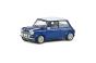 Solido Mini Cooper Sport - Tahiti Blue - 1997 1/43 Scale with Acrylic Case - Preview