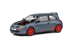 Capa do artigo Solido Renault Megane 2 R26-R - Moonstone Grey 1/43 scale with acrylic case.