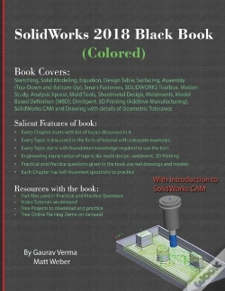 Capa do artigo Solidworks 2018 Black Book (Colored)