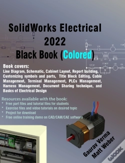 Capa do artigo Solidworks Electrical 2022 Black Book (Colored)