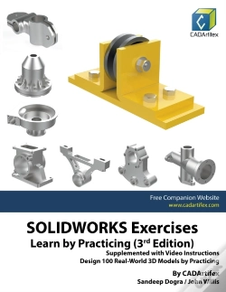 Capa do artigo Solidworks Exercises - Learn By Practicing (3rd Edition)