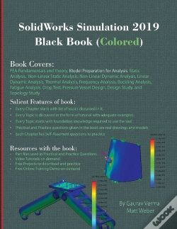 Capa do artigo Solidworks Simulation 2019 Black Book (Colored)