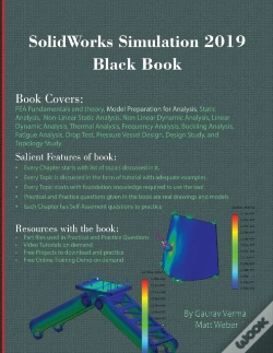 Capa do artigo Solidworks Simulation 2019 Black Book
