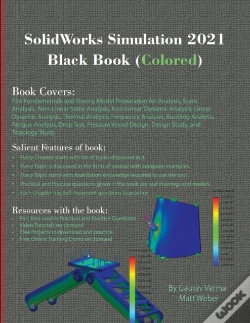 Capa do artigo Solidworks Simulation 2021 Black Book (Colored)
