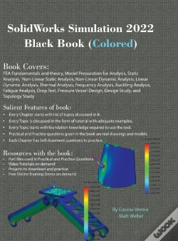 Capa do artigo Solidworks Simulation 2022 Black Book (Colored)