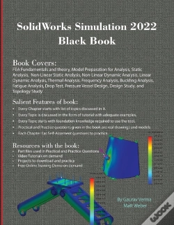 Capa do artigo Solidworks Simulation 2022 Black Book