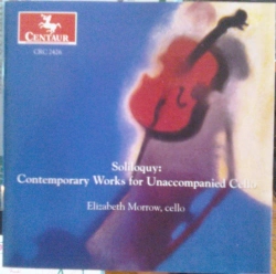 Capa do artigo Soliloquy: Contemporary Works For Unaccompanied Cello - CD