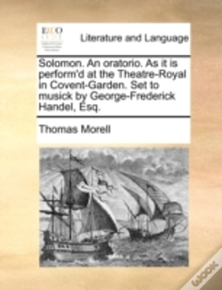 Capa do artigo Solomon. An Oratorio. As It Is Perform'D