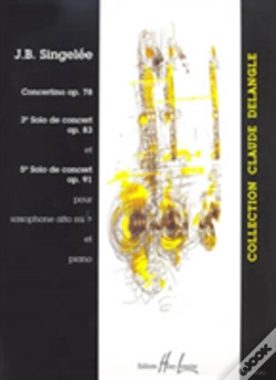 Capa do artigo Solos De Concert Op78 Alto Saxophone & P