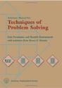 Solution Manual For Techniques Of Problem Solving - Preview