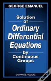 Capa do artigo Solution Of Ordinary Differential Equations By Continuous Groups